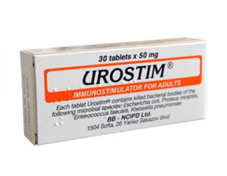 Urostim 50 mg. 30 tablets